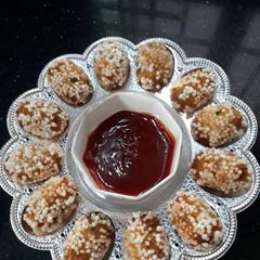 A picture of Spicy sago Rolls.