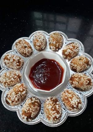 A picture of Spicy sago Rolls.