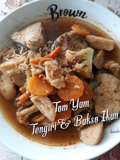 Foto resep Tom Yam Tengiri & Bakso Ikan