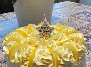 Mascarponés citrom torta recept fotója