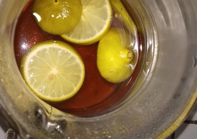 Resep Teh madu jeruk nipis yang Menggugah Selera