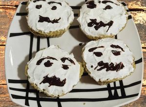Foto principal de Jack skellington carrot cake muffins Halloween