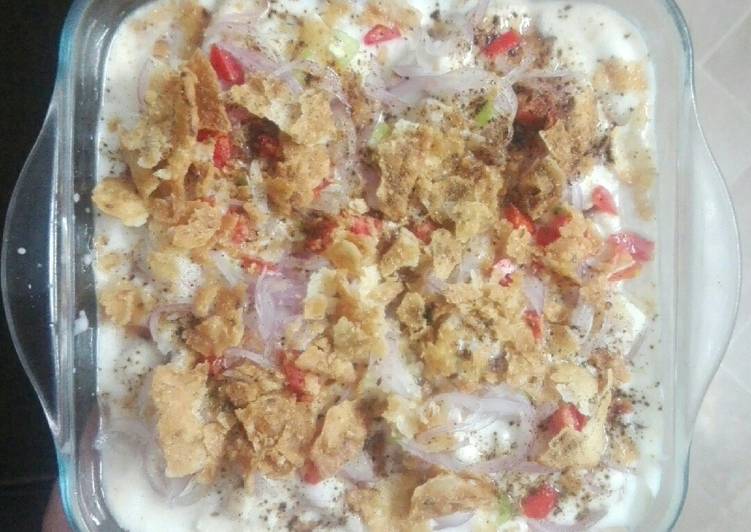 Recipe: Yummy Dahi phulki
