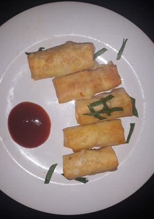 Foto resep Pangsit keju ayam udang