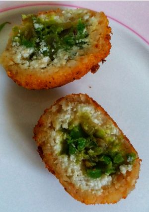 A picture of Tricolor cutlet.
