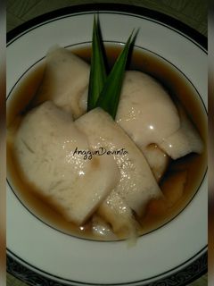 Foto resep Tahwa Kuah Jahe / Kembang Tahu Kuah Jahe
