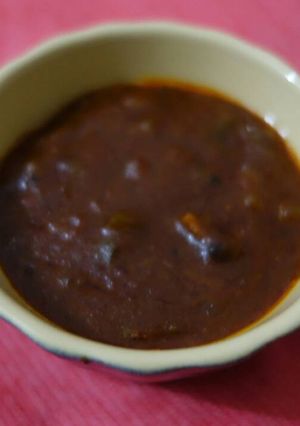 A picture of Tomato gravy.