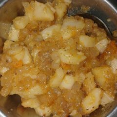 A picture of Aaloo sabudana khichdi.