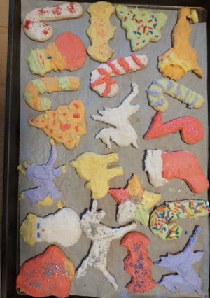A picture of Grandma's Sugar Cookies.