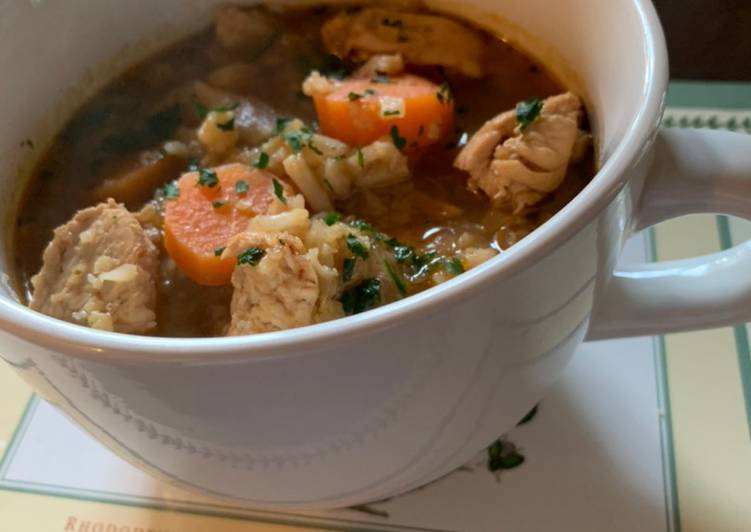 Recipe of Super Quick Homemade Chicken soup