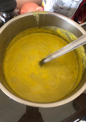 Una foto de Crema de brócoli con zanahoria