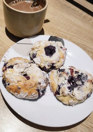 Foto resep 488. Blueberry Banana Bagel