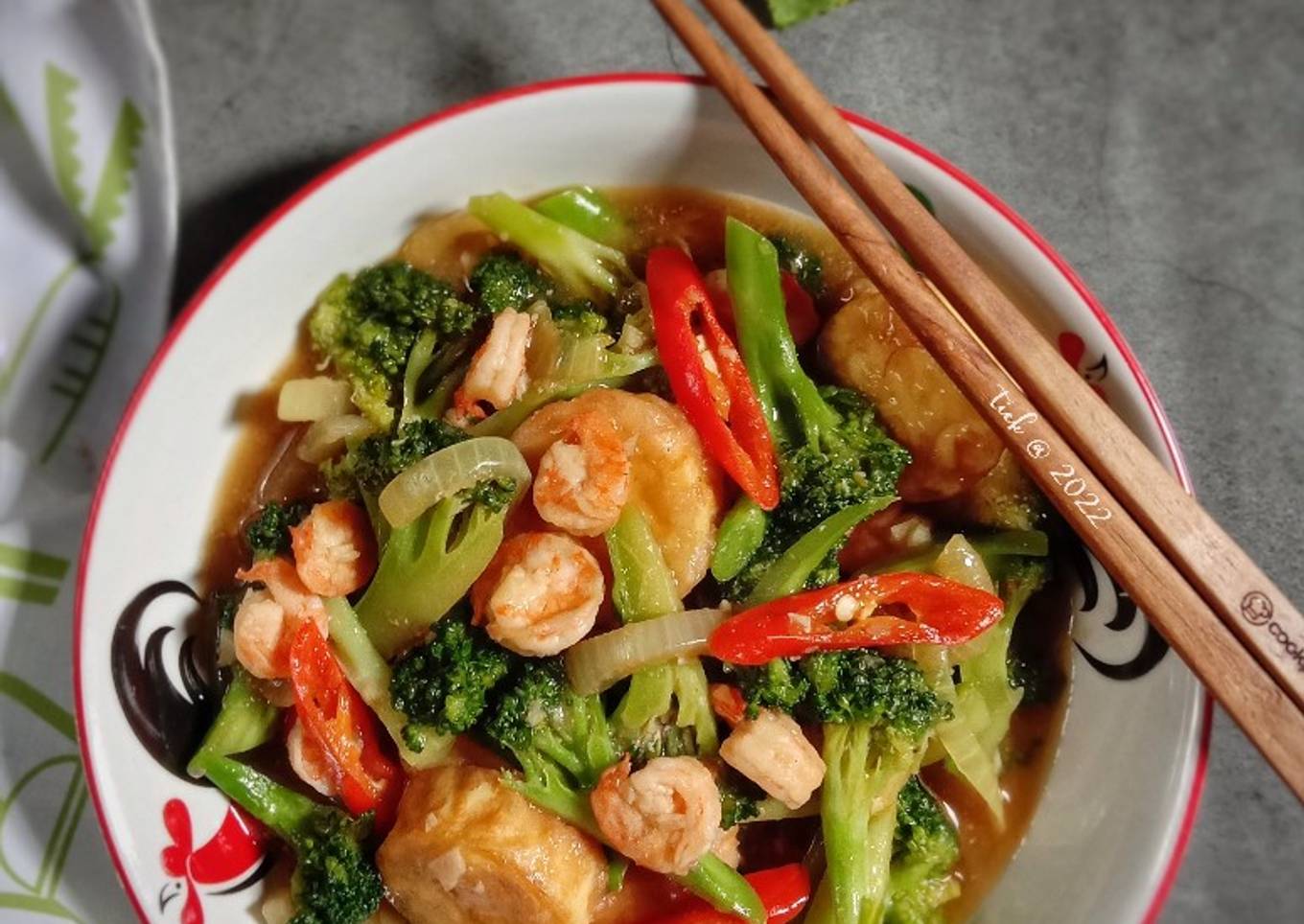 Brokoli Cah Udang