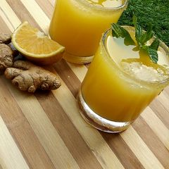 A picture of Pineapple ginger juice.