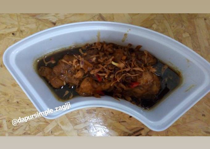 Ayam Kecap Simple Praktis