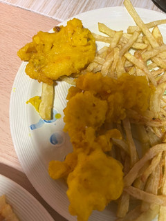 Una foto de Tortitas de bacalao