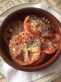Jitomates 🍅 al horno con parmesano