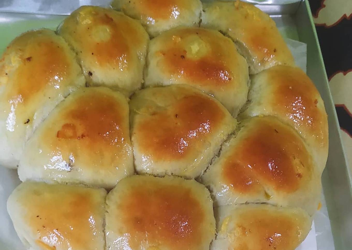 Roti kentang mix telang