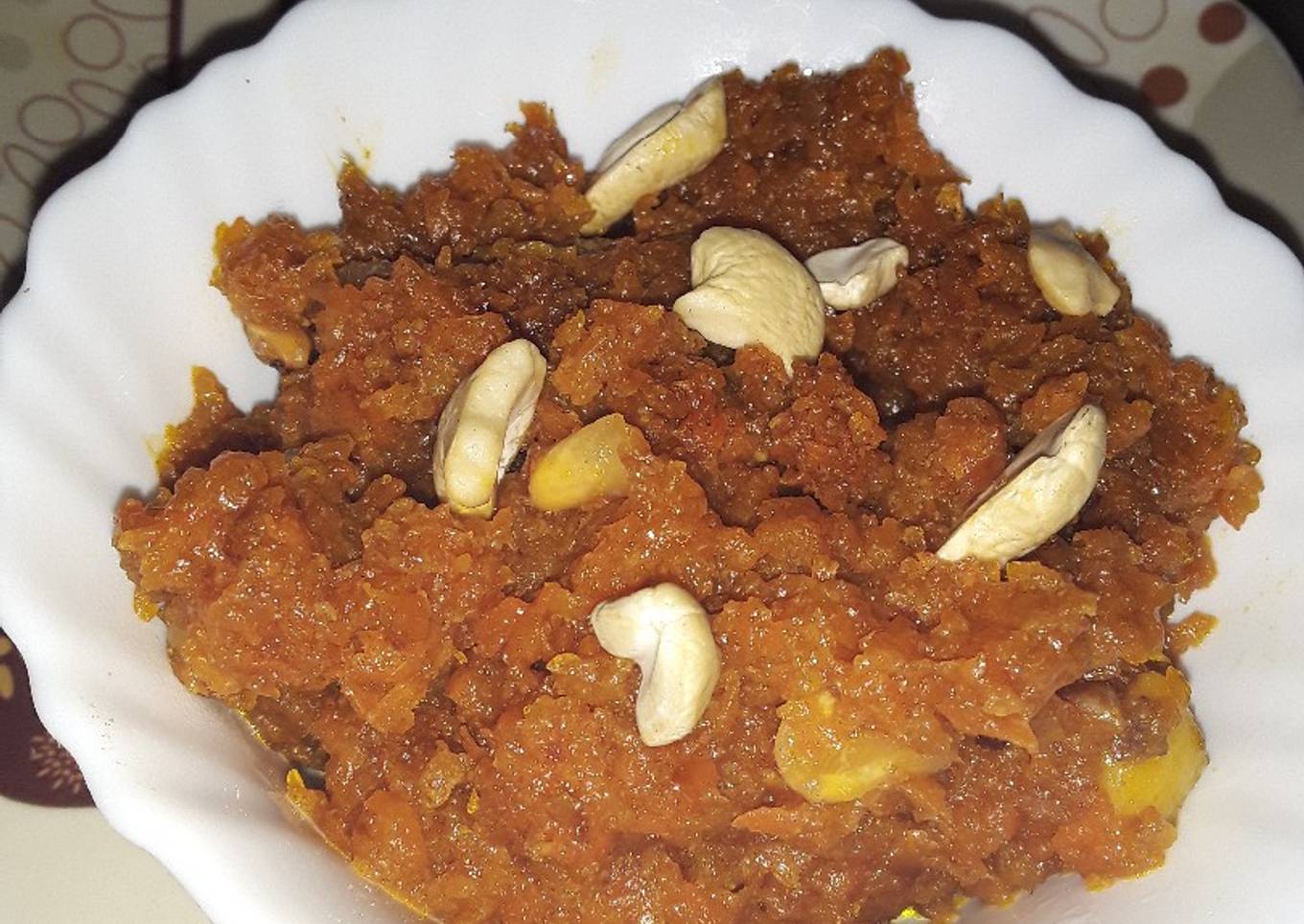 Carrot halwa.😊