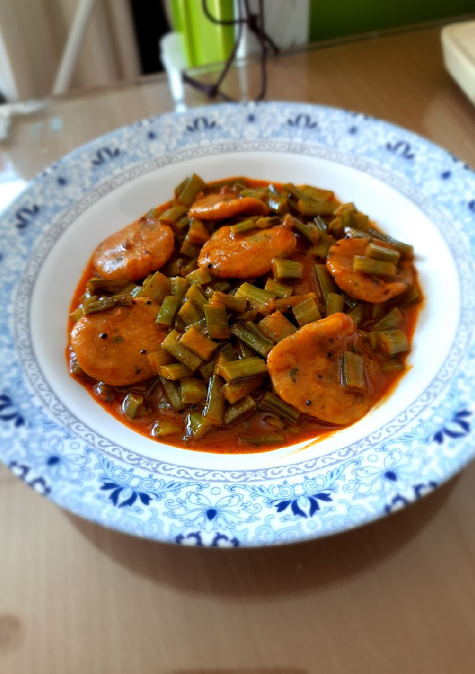A picture of Cluster beans curry.