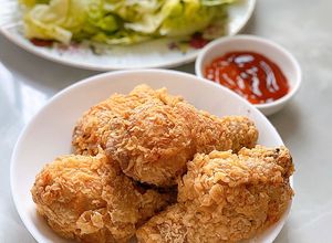 Hình của món Gà rán KFC.