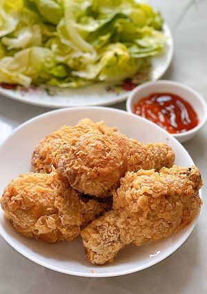 Hình của món Gà rán KFC.