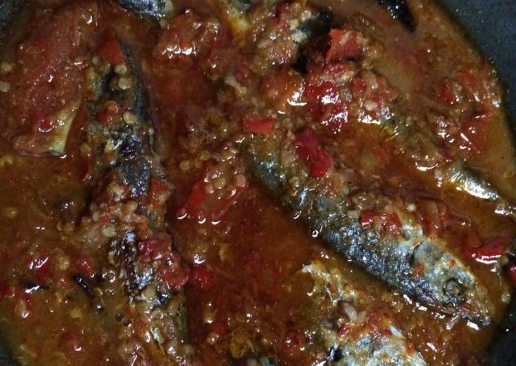 Resep Balado ikan cue pedas enak (gesek keranjang) yang Bisa Manjain Lidah