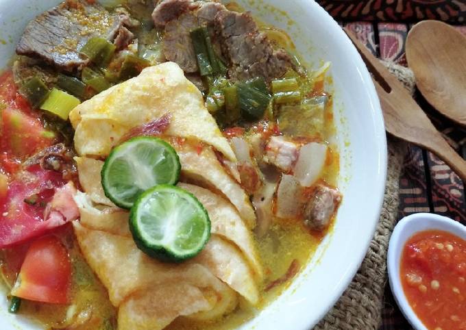 Anti Ribet, Bikin Soto Mie Bogor Yang Enak