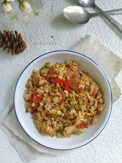 Foto resep Orak arik telur tahu sosis