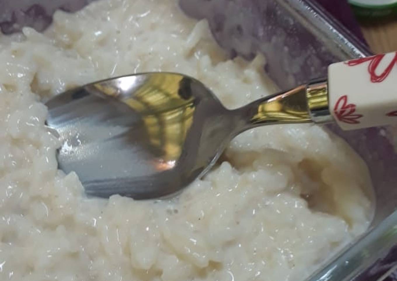 Arroz con leche condensada