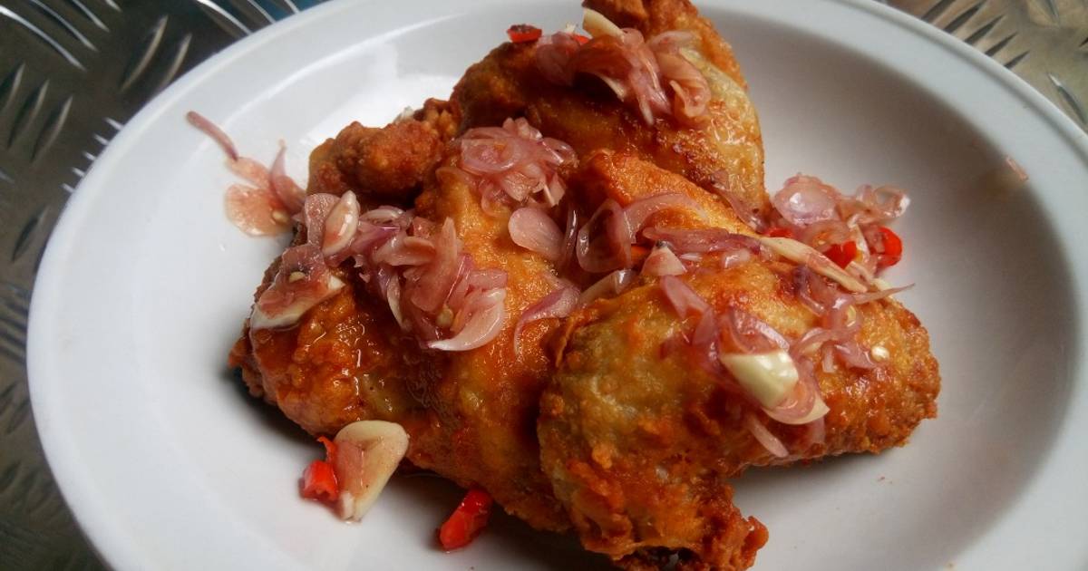 Resep Ayam Crispy Sambal Matah Oleh Agung Kuntianthari Cookpad