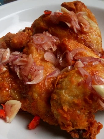 Langkah Gampang Menyiapkan Resep Ayam crispy sambal matah yang  Bikin Ketagihan Anti Ribet, Bisa Manjain Lidah