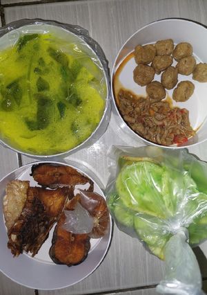 Foto resep Sayur Santan Bayam,labu kuning dan kacang panjang