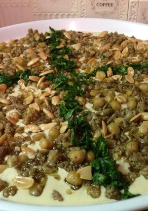 صورة لوصفة فتة حمص 🍛