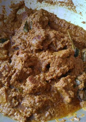 Foto resep Rendang padang bumbu berlimpah👍
