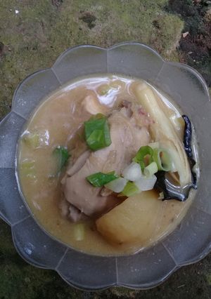 Foto resep Semur ayam santan