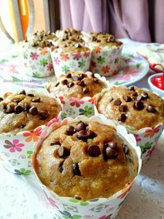 Foto resep Banana Chocochips Muffin
