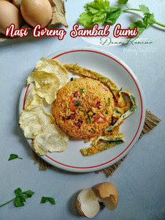 Foto resep Nasi Goreng Sambal Cumi Daun Kencur