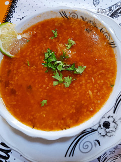صورة لوصفة شوربة مرمز