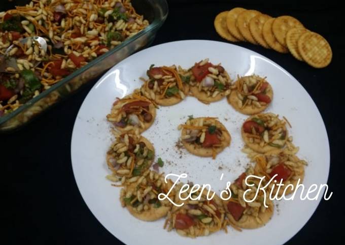 Step-by-Step Guide to Make Quick Jhal Muri Canapes