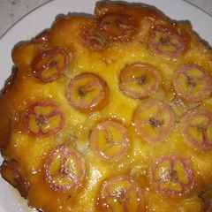 A picture of Banana maple upsidedown cake.