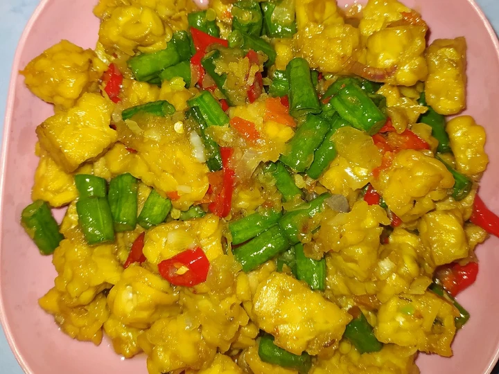 Langkah Gampang Membuat Resep Oseng tempe kacang panjang yang Enak Banget Anti Ribet, Bisa Manjain Lidah