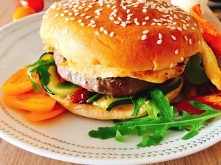 Halloumi burger🍔