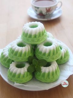 Foto resep Putu Ayu Pandan Manis Gurih dan Lembut
