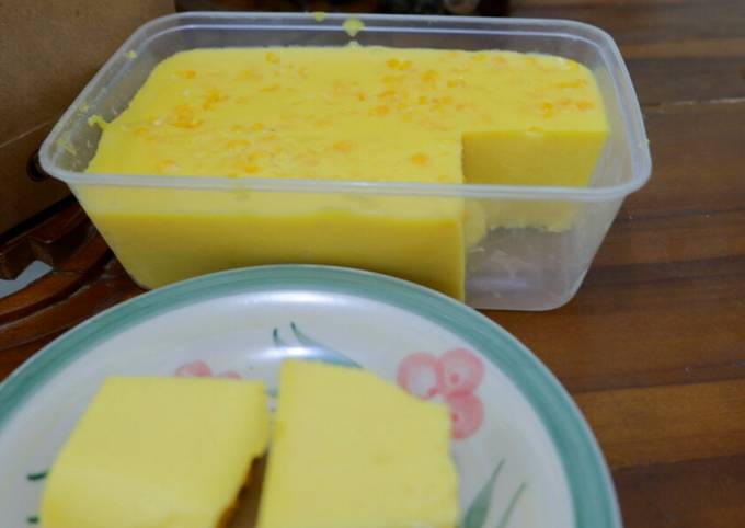 Puding jagung manis