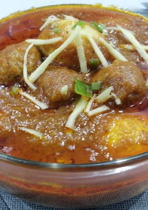 A picture of Egg kofta salan by chef tayyaba.