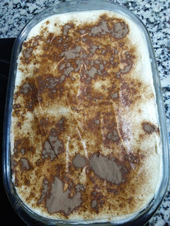 Una foto de Tiramisú con whisky