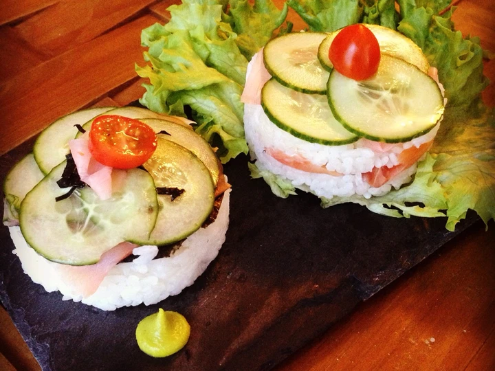 Langkah Gampang Membikin Resep Sushi cake yang Bisa Manjain Lidah Anti Ribet, Mantap Sekali