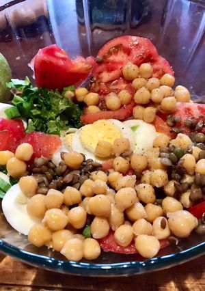 Una foto de Ensalada de achicoria