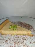 Tarta con relleno de queso